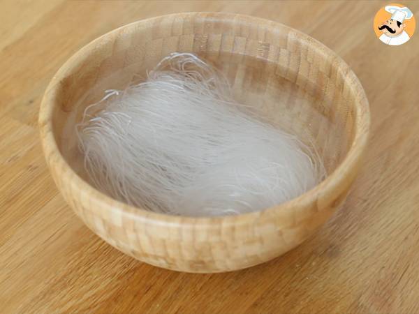 Rouleaux de printemps - bœuf mariné - Préparation etape 3