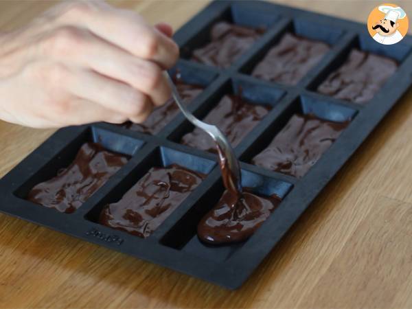 Barres de céréales au riz soufflé et chocolat - Préparation etape 3