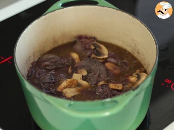 Coq au vin - Préparation etape 5