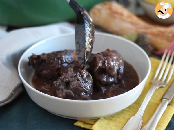 Coq au vin - Préparation etape 7