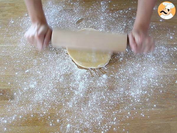 Tarte Normande pommes et amandes - Préparation etape 4