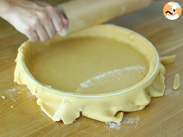 Tarte Normande pommes et amandes - Préparation etape 5