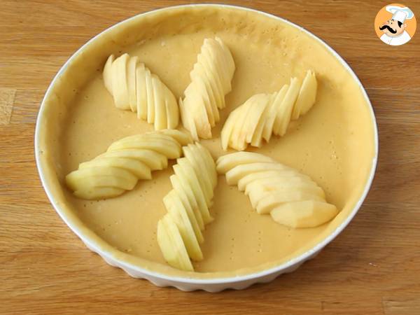 Tarte Normande pommes et amandes - Préparation etape 7