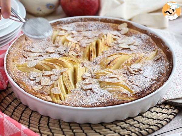 Tarte Normande pommes et amandes - Préparation etape 9