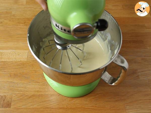 Sandwich cheesecake et brioche perdue - Préparation etape 1