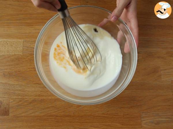 Sandwich cheesecake et brioche perdue - Préparation etape 2