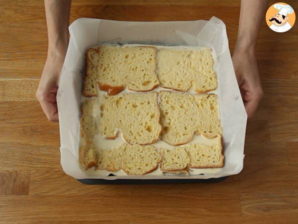 Sandwich cheesecake et brioche perdue - Préparation etape 6