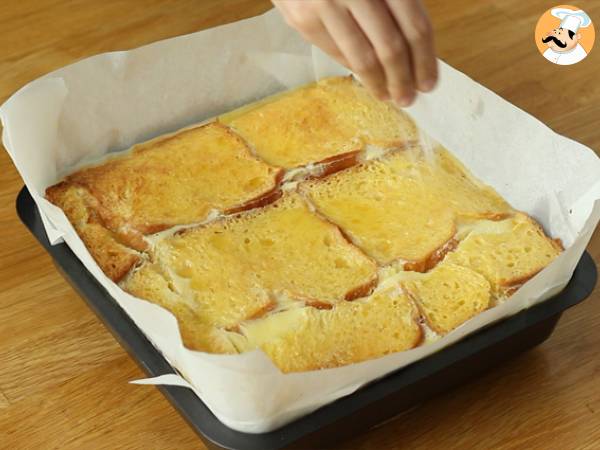 Sandwich cheesecake et brioche perdue - Préparation etape 7