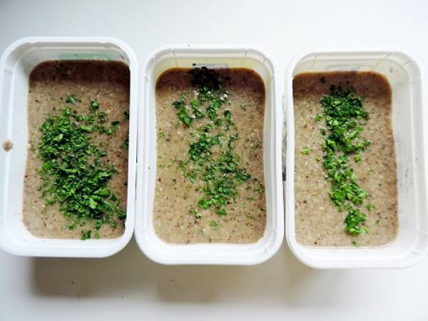 Velouté aux champignons des bois, vegan - Préparation etape 2