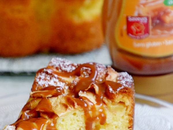 Gâteau yaourt aux pommes - Préparation etape 3