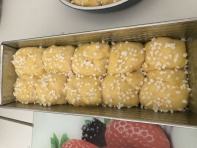Brioche allégées aux perles de sucre - Préparation etape 4