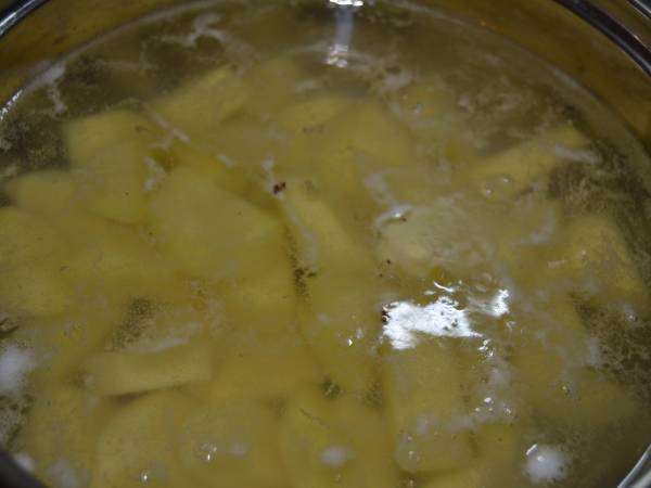 Gnocchi maison parmesan - Préparation etape 2