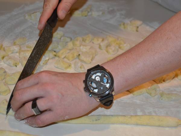 Gnocchi maison parmesan - Préparation etape 5