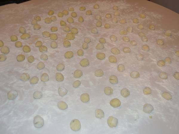 Gnocchi maison parmesan - Préparation etape 6