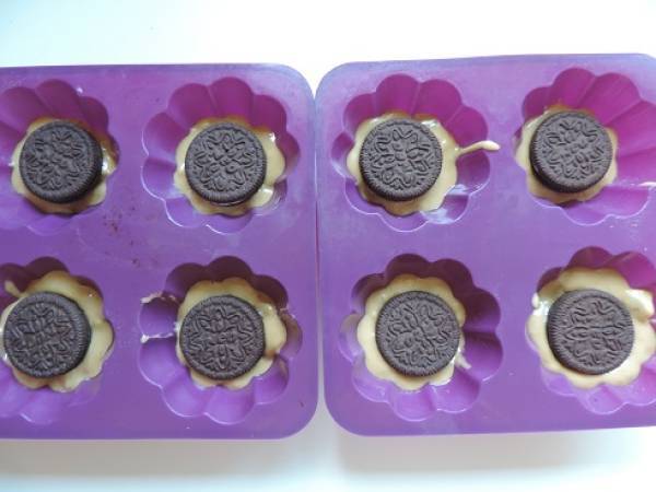 Muffin aux bananes et oréo - Préparation etape 2