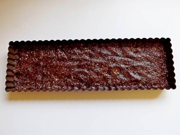 Carré coco vegan et sans cuisson - Préparation etape 1