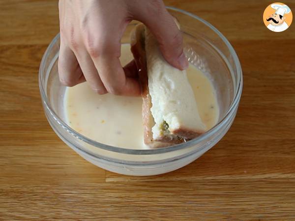 Pains perdus salés au pesto - Préparation etape 3