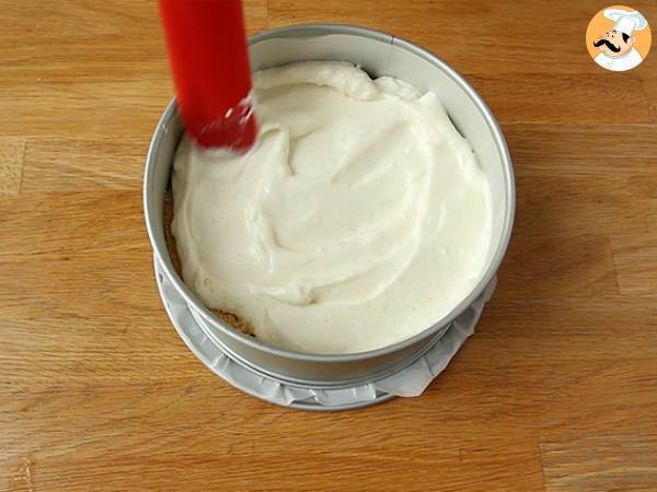 Cheesecake sans cuisson au citron - Préparation etape 4