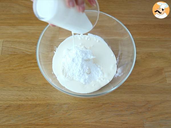 Layer cake aux fraises et crème mascarpone - Préparation etape 6