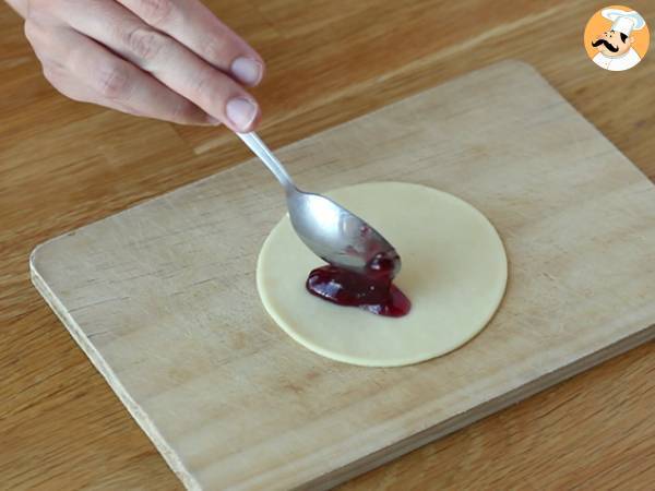 Empanadillas sucrés à la confiture - Préparation etape 6