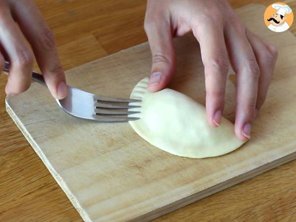 Empanadillas sucrés à la confiture - Préparation etape 7