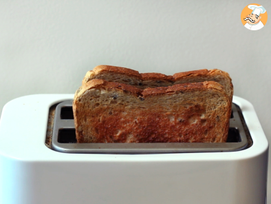 Club sandwich végétarien - Préparation etape 1