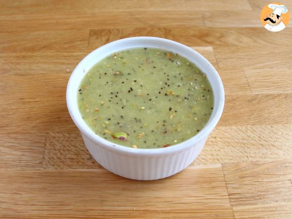 Sorbet au kiwi hyper facile à faire et sans sorbetière - Préparation etape 4
