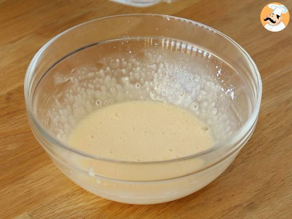 Choux craquelin à la crème à la vanille - Préparation etape 3