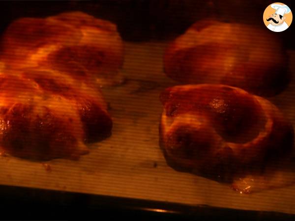 Bretzels mozzarella et romarin - Préparation etape 7