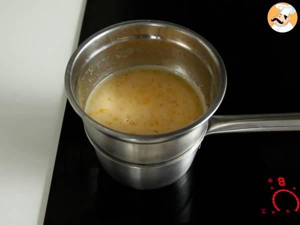 Bûche tarte au citron meringuée - Préparation etape 6