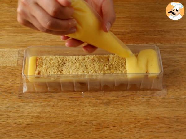 Bûche tarte au citron meringuée - Préparation etape 9