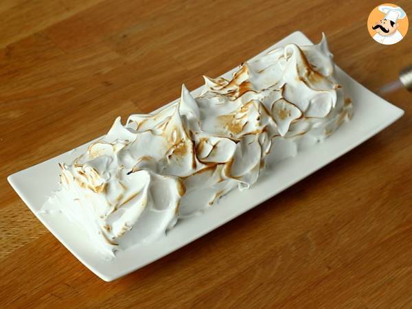 Bûche tarte au citron meringuée - Préparation etape 14