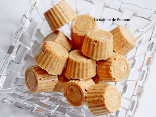 Praline au chocolat blanc et gavotte, 2 ingrédients seulement - Préparation etape 3