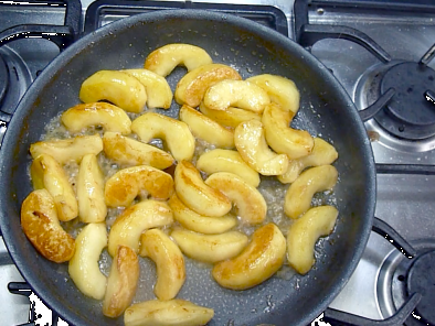 Tarte aux pommes au safran et cognac - Préparation etape 2