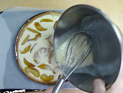 Tarte aux pommes au safran et cognac - Préparation etape 3