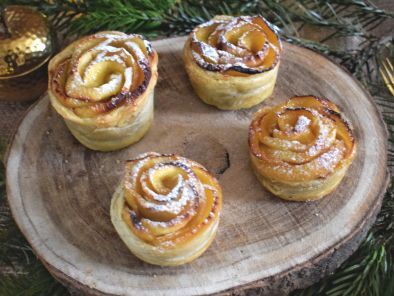 Roses de pommes au spéculoos - Préparation etape 1