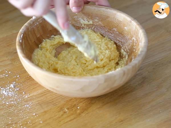 Tarte lapin aux œufs de Pâques - Préparation etape 1