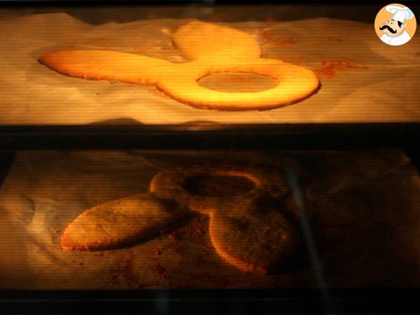 Tarte lapin aux œufs de Pâques - Préparation etape 6