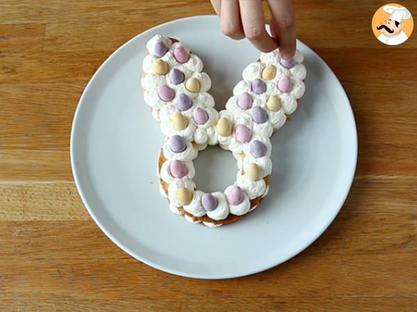 Tarte lapin aux œufs de Pâques - Préparation etape 10