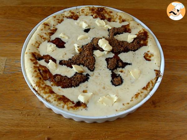 Tarte au sucre maison - Préparation etape 7