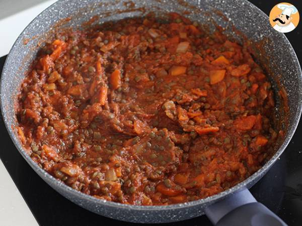Bolognaise végétarienne pour vos spaghetti! - Préparation etape 3