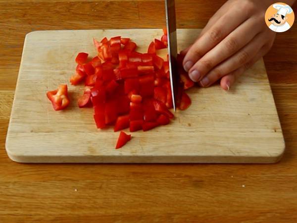 Salad jar à la mexicaine - Préparation etape 2