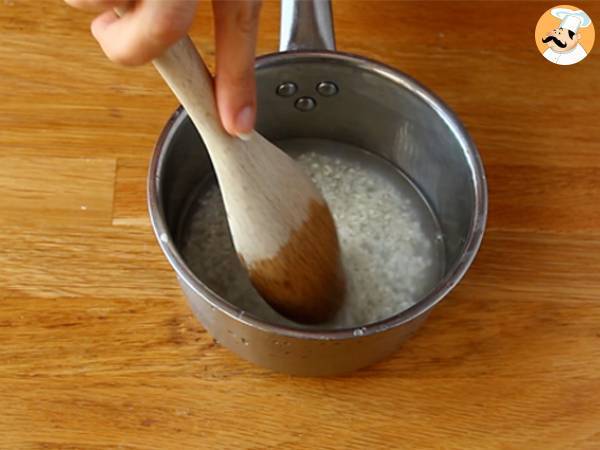 Poké bowl au saumon - Préparation etape 1