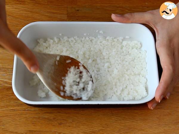 Poké bowl au saumon - Préparation etape 3