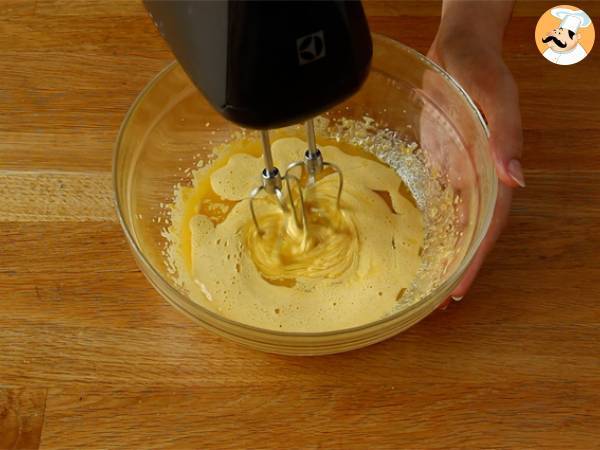 Gâteau magique au chocolat - Préparation etape 1