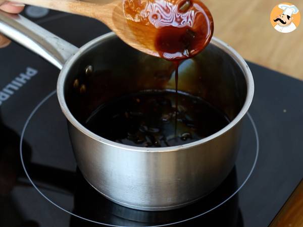 Brochettes de boeuf Yakitori au fromage - Préparation etape 3