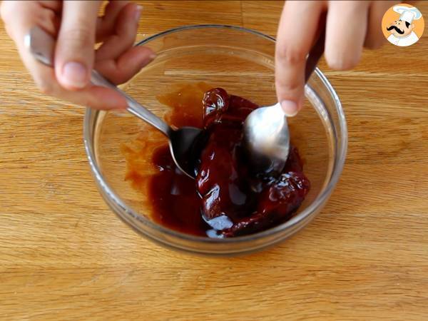 Brochettes de boeuf Yakitori au fromage - Préparation etape 4