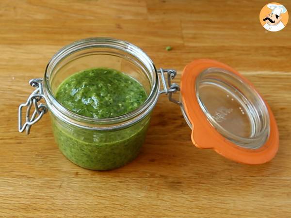 Pesto vert maison - pesto alla genovese - Préparation etape 3