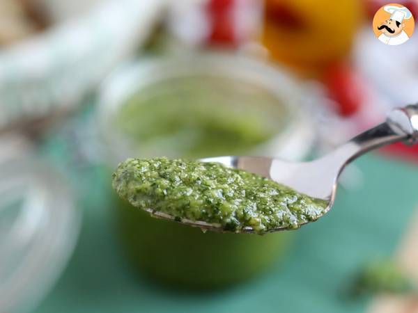 Pesto vert maison - pesto alla genovese - Préparation etape 4