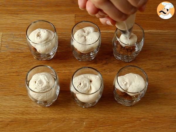 Verrines mousse aux spéculoos - Préparation etape 4